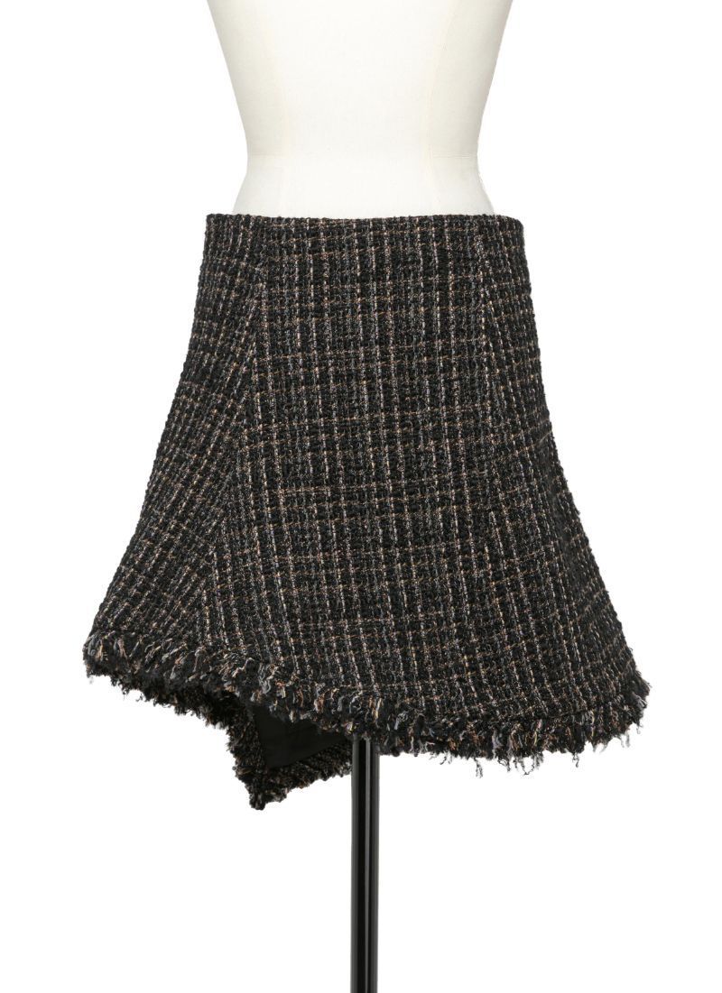 《上品なデザイン》【sacai】ツイードスカート