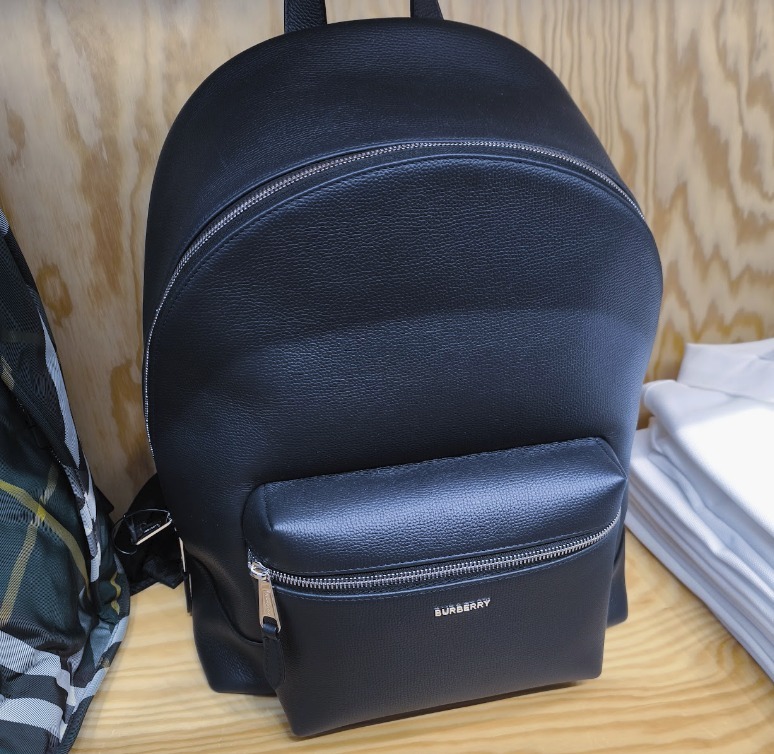 BURBERRY】JEFF LGL インナーチェック柄バックパック (Burberry