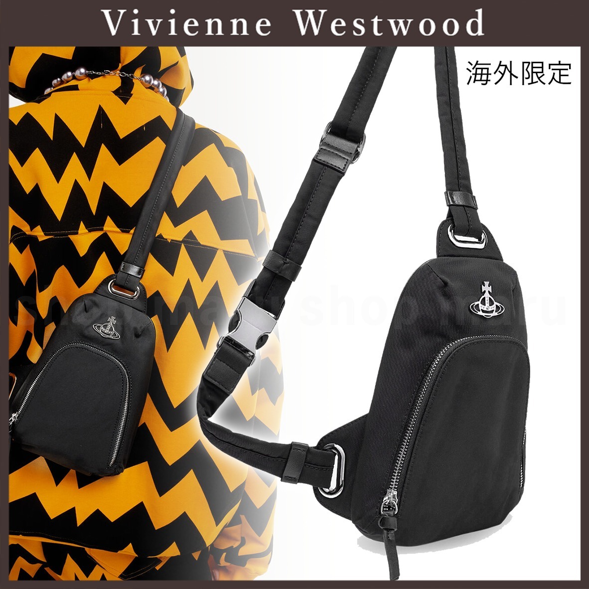 海外限定◆Vivienne Westwood◆スリングバッグショルダー