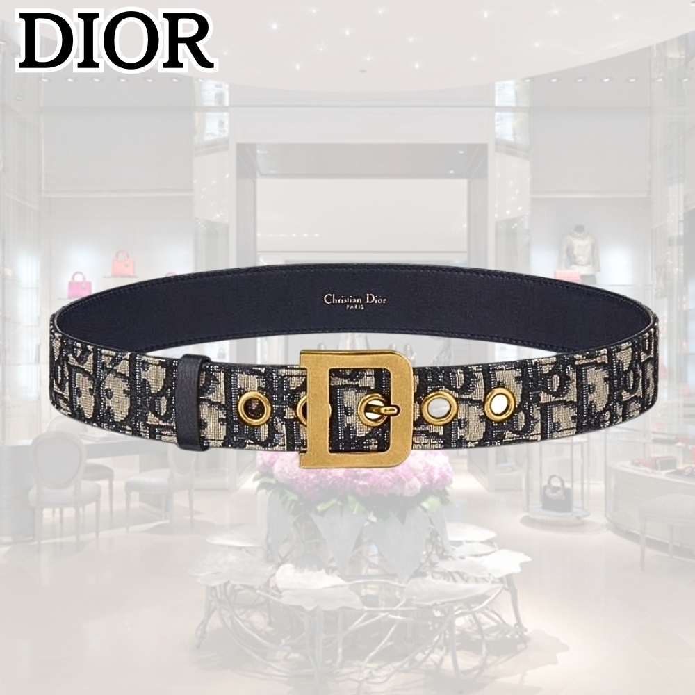 DIOR*スタイルに合わせて*FW20 DIORQUAKE ロゴプレートベルト