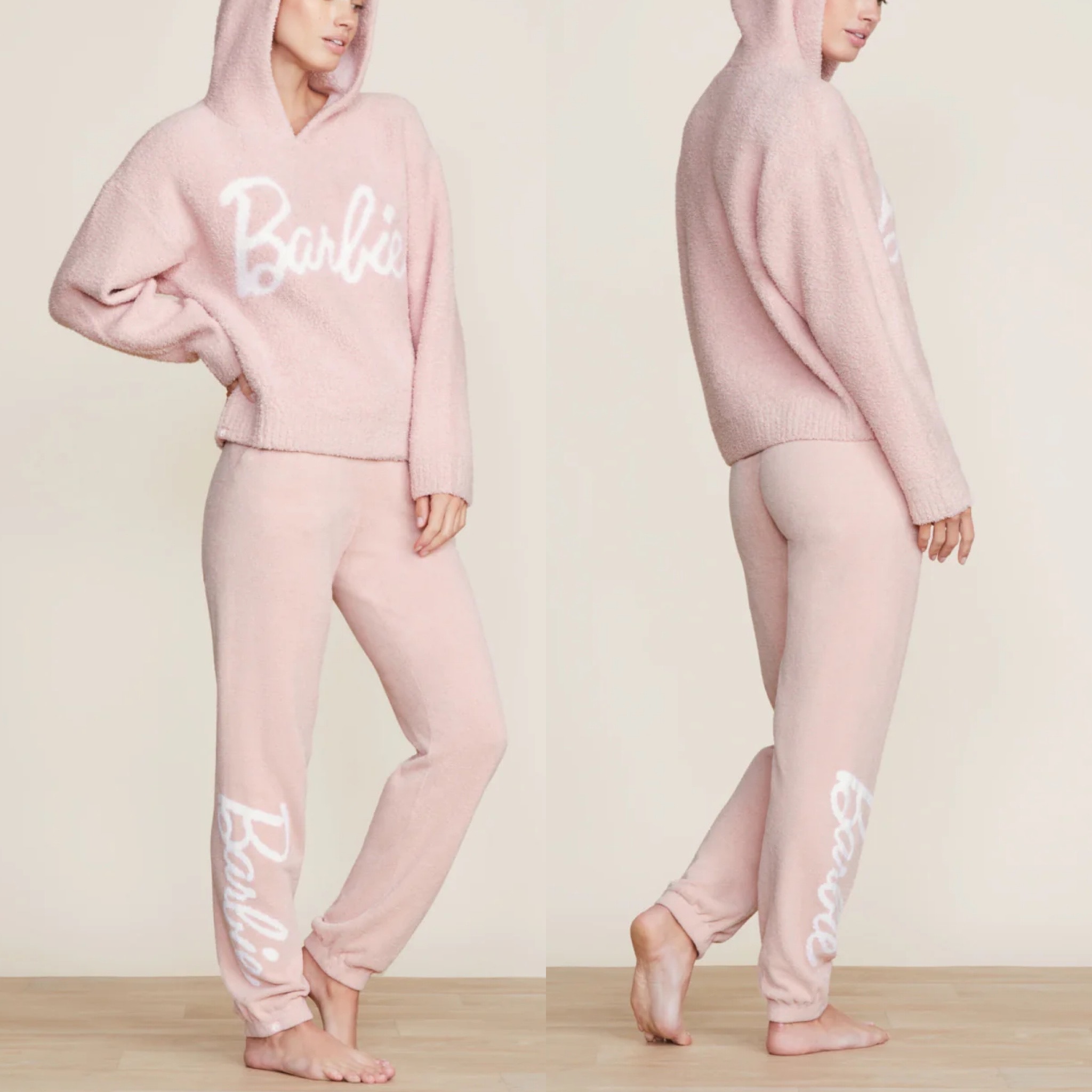 Barefoot Dreams × Barbie パーカー&ジョガーパンツ 上下セット