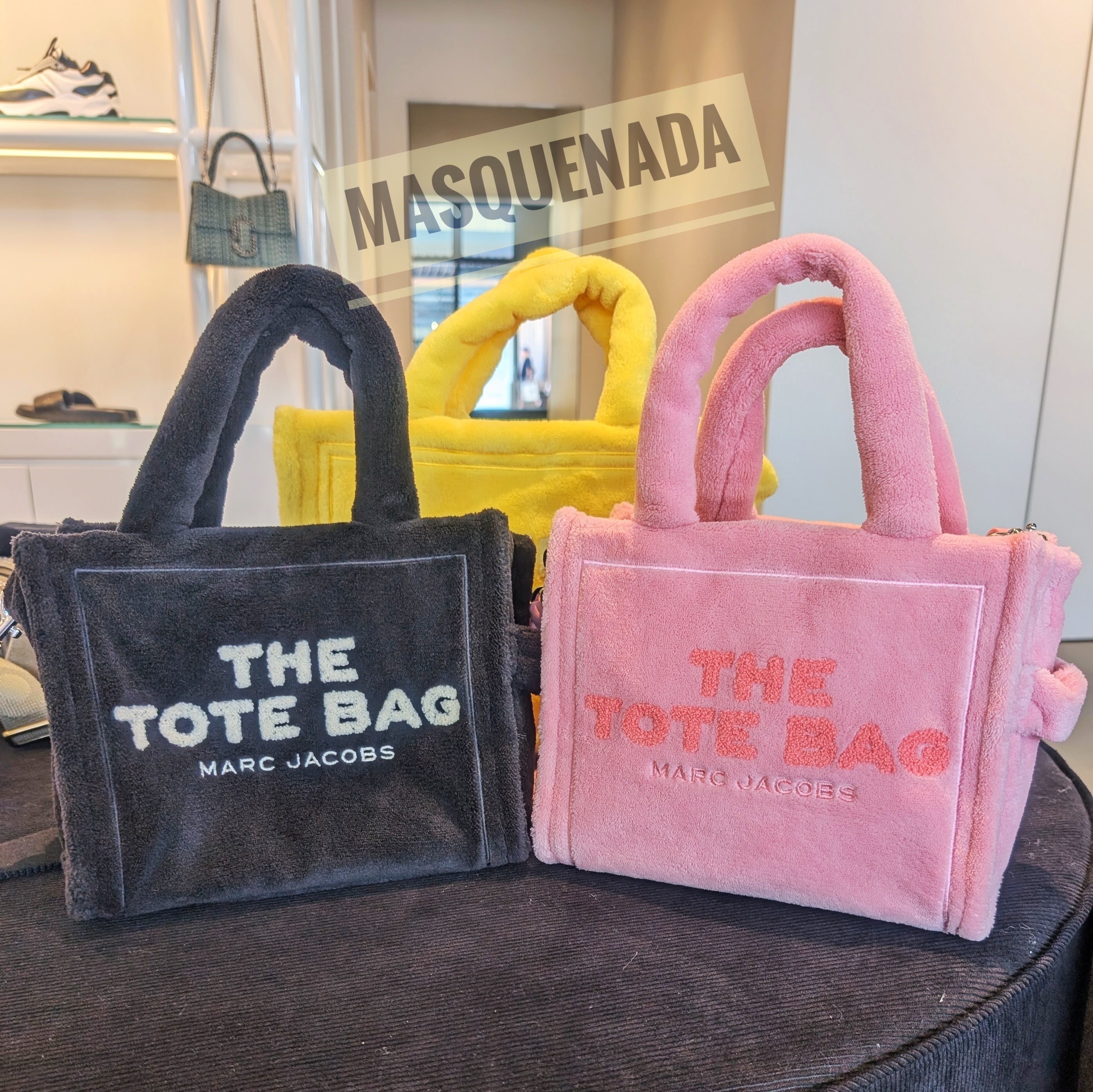 ふわもこ☆MARC JACOBS  THE TOTE テリー MINI