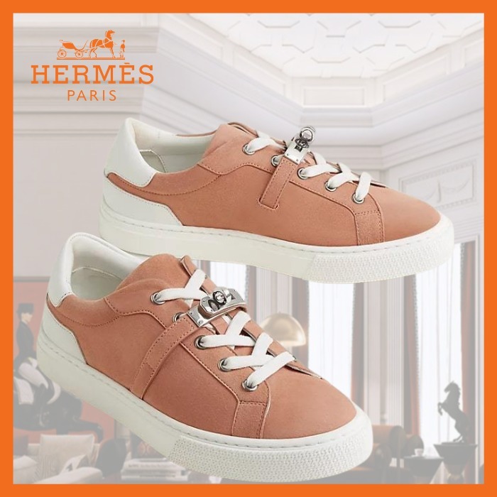 人気♪【HERMES】ケリーバックル スエードスニーカー 《デイ》