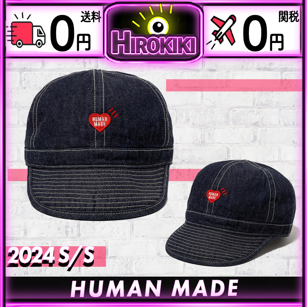 【本物保証 /関税・送料無料】HUMAN MADE Denim Work Cap