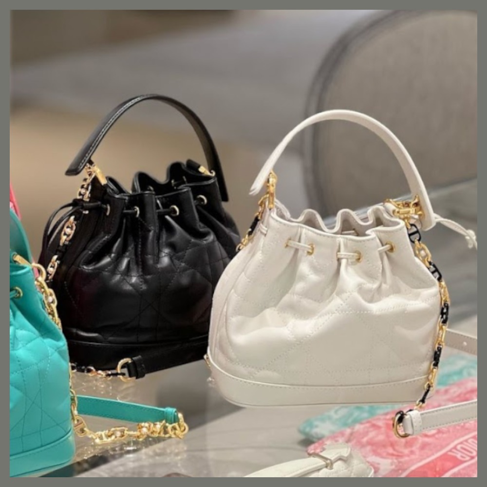 【可愛いデザインが魅力★】Dior Jolie バケットバッグ スモール