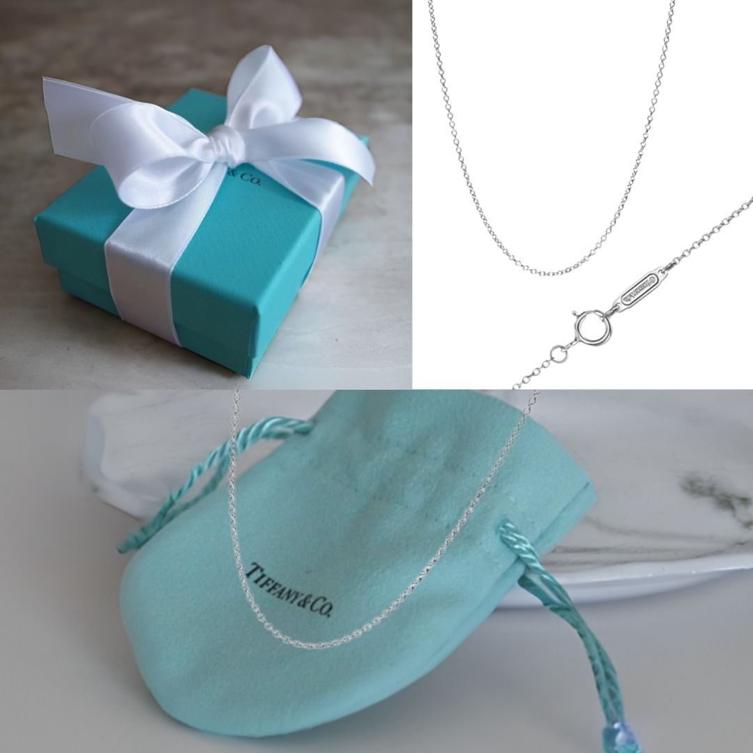 【Tiffany&Co】人気★スターリングシルバー チェーン ネックレス