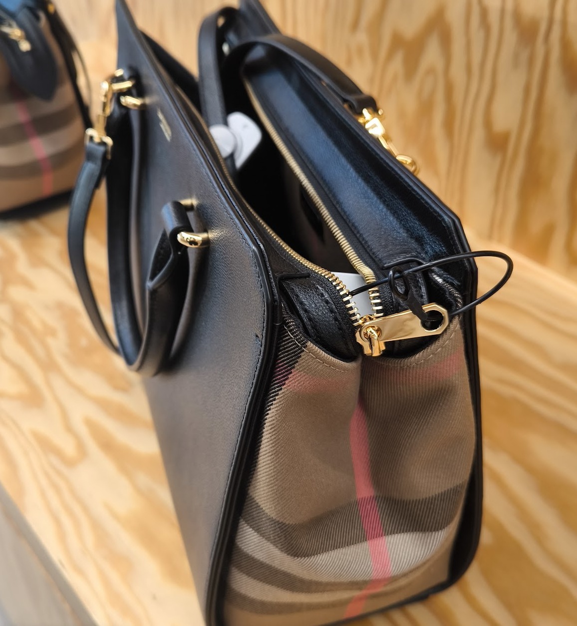 BURBERRY】SMALL BANWELL サイドチェック2ウェイショルダー