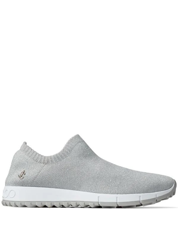 【JIMMY CHOO】Verona/JC-Kxq-Silverスニーカー ★関税送料込み