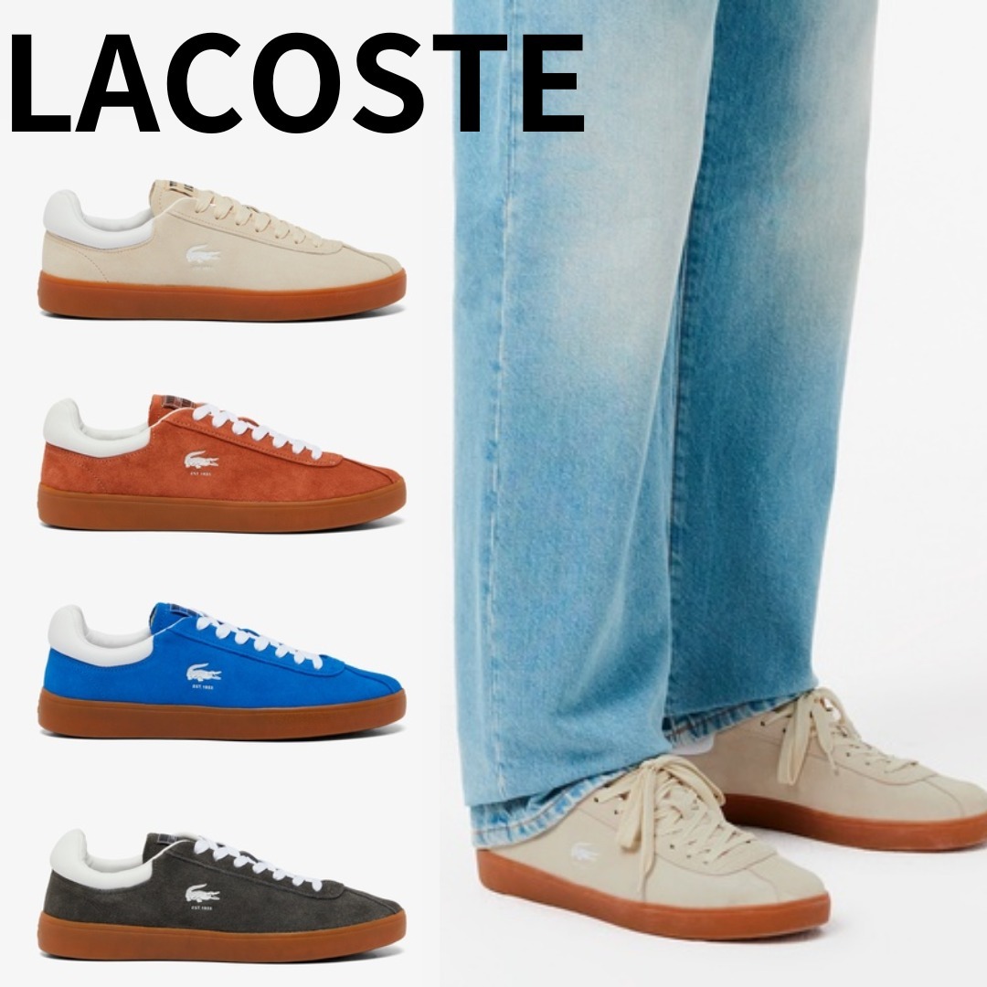 ■LACOSTE■ラコステ スエードコートシューズMEN