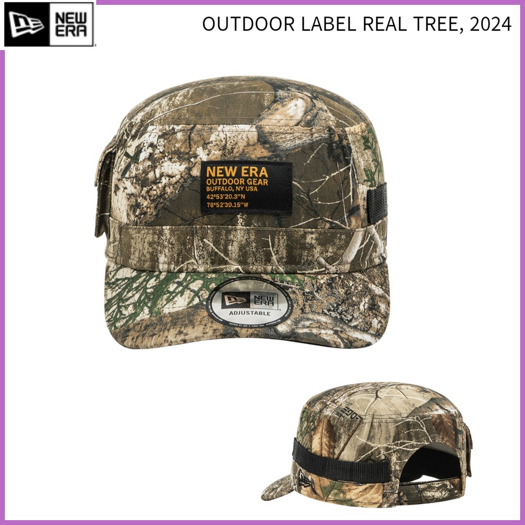 Newera■Outdoor Label Pocket Military Cap■送料込