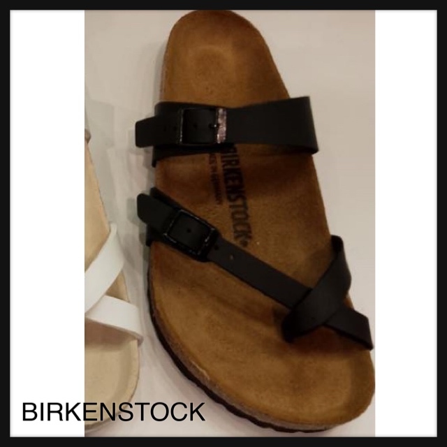 【BIRKENSTOCK】Mayari クロスストラップ サンダル ブラック
