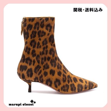 ショートブーツ・ブーティ AQUAZZURA FW25 AMORE BOOTIE (AREMIDB0 SUE880) AQUAZZURA(アクアズーラ) ショートブーツ・ブーティ(レディース