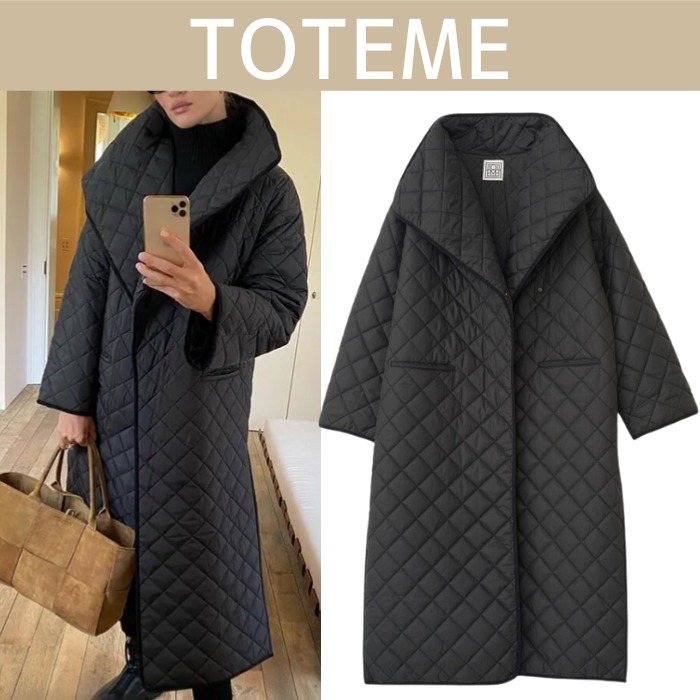 ベストセラー★Toteme Quilted Coat キルティング シェル コート