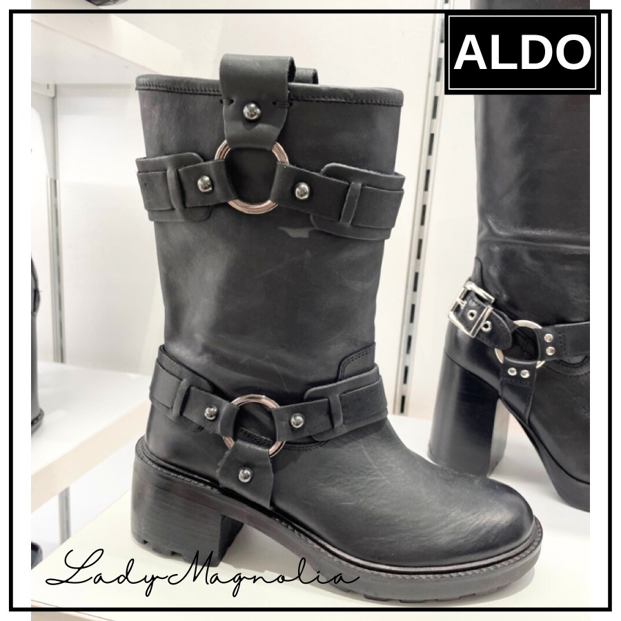 【追跡あり】ALDO Latamera モーターサイクル アンクルブーツ