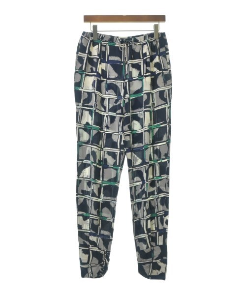 Max Mara パンツ（その他） 紺xグレーx白等(総柄) 4201624L0016