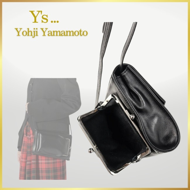 [ Y’s.../YohjiYamamoto]CLUTCH BAG WITH CLASP/国内直営店買付