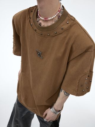 【送料関税込】中国 ARGUECULTURE 肩パッド シャツ 6300 送料関税込】中国 ARGUECULTURE 肩パッド レトロ Tシャツ 6246