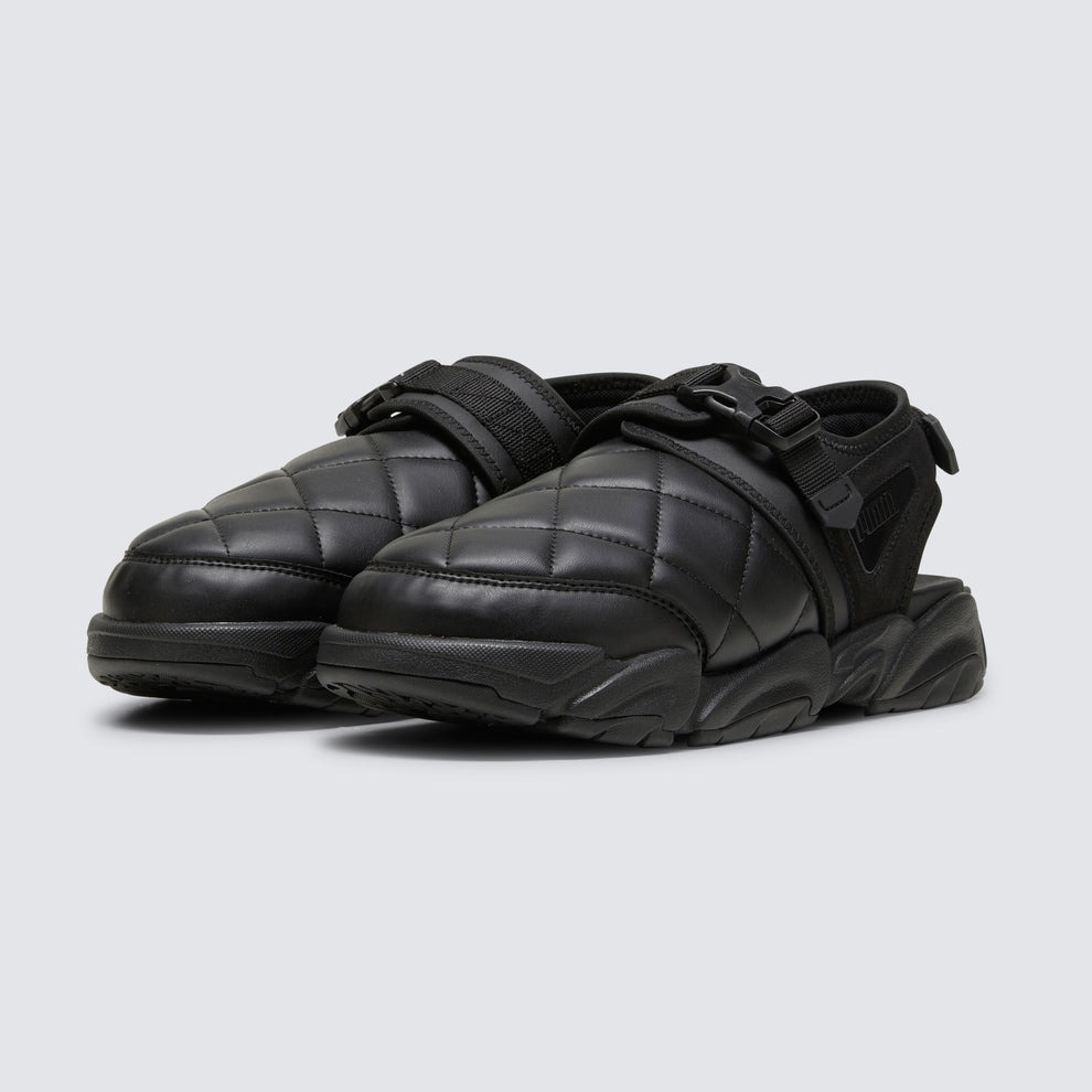 海外限定 PLEASURES × PUMA TS-01 キルト レザー サンダル