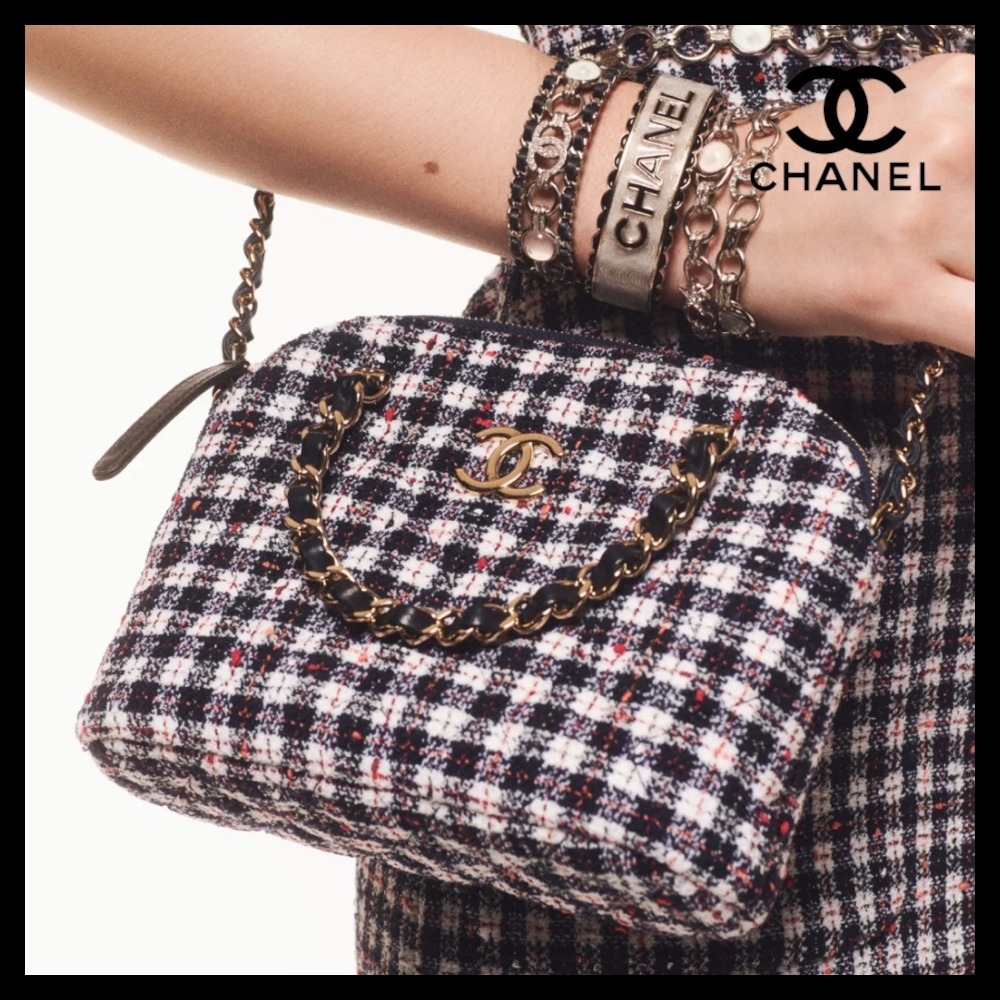 【安心国内発送♪】CHANEL★スモール ショッピングバッグ