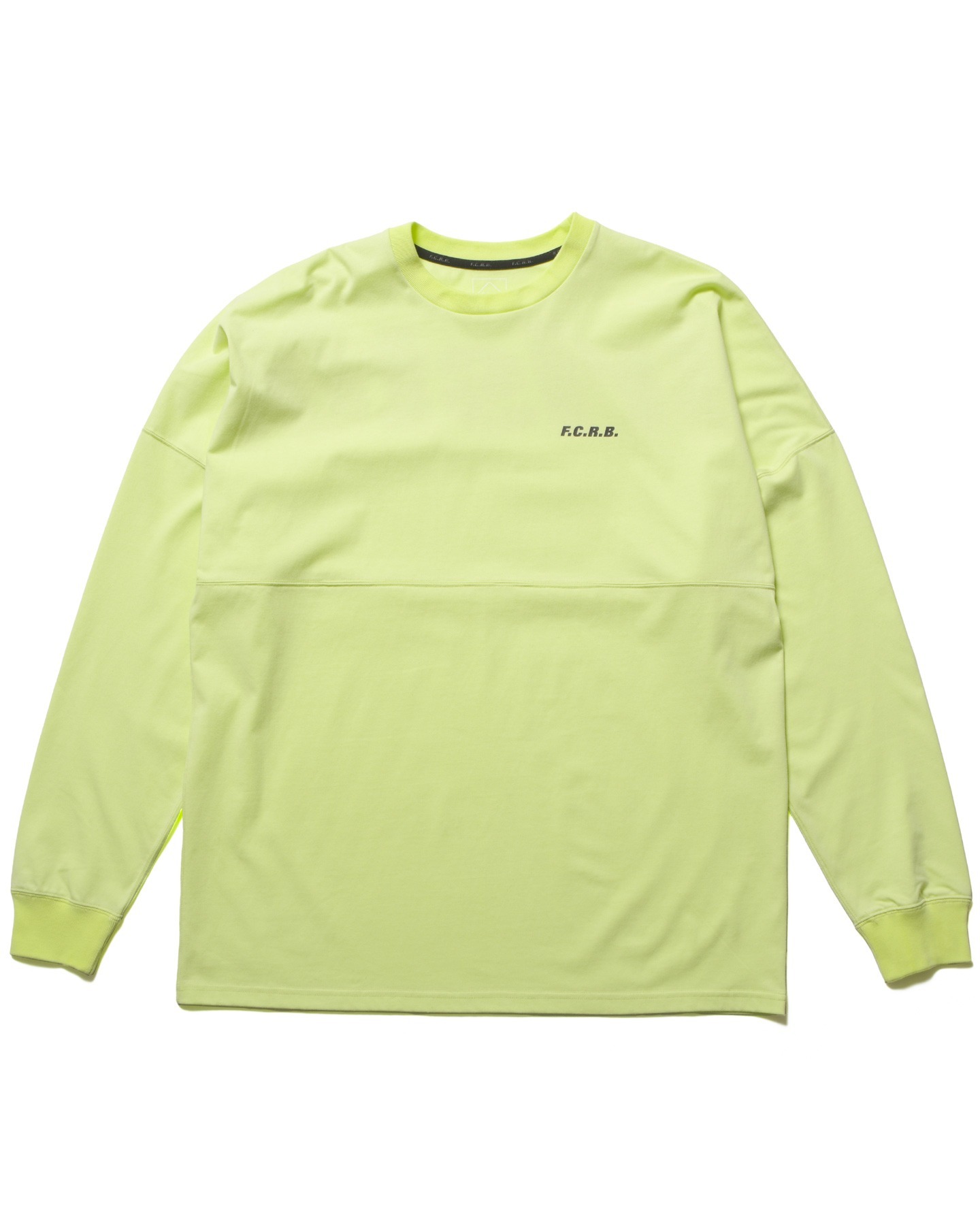 F.C.Real Bristol☆BLURRED BIG LOGO L/S TEAM BAGGY TEE
