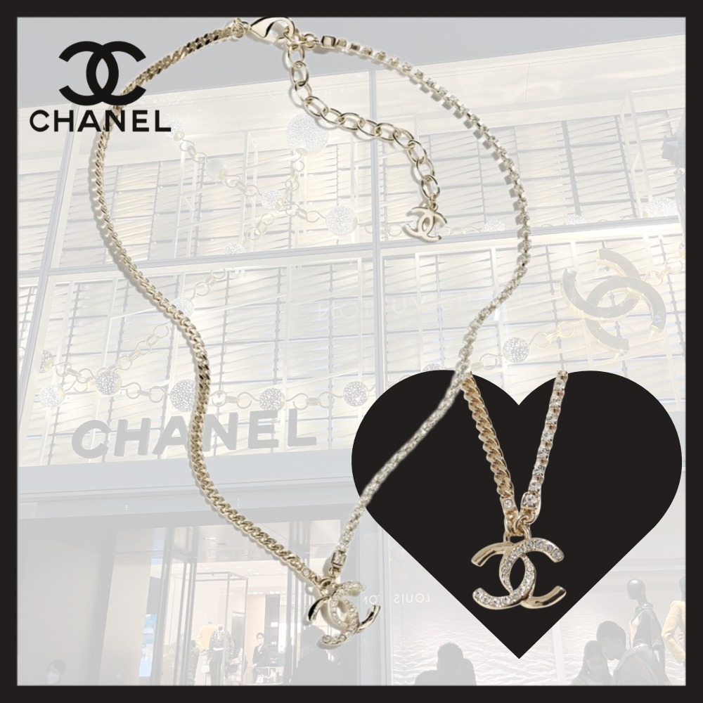 すぐ届く 国内発送 CHANEL シャネル ネックレス ゴールド