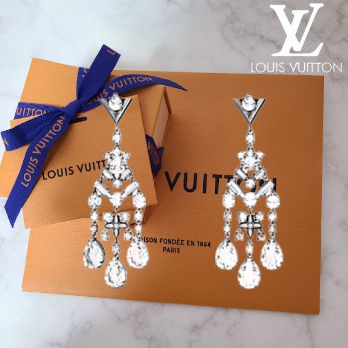 【オーラを放つ☆国内発】LV シャンデリア・ピアス