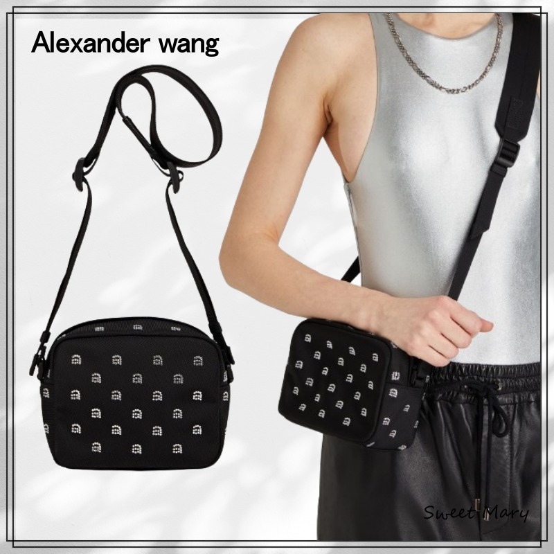 Alexander wang☆シェル クリスタル付き ショルダーバッグ♪