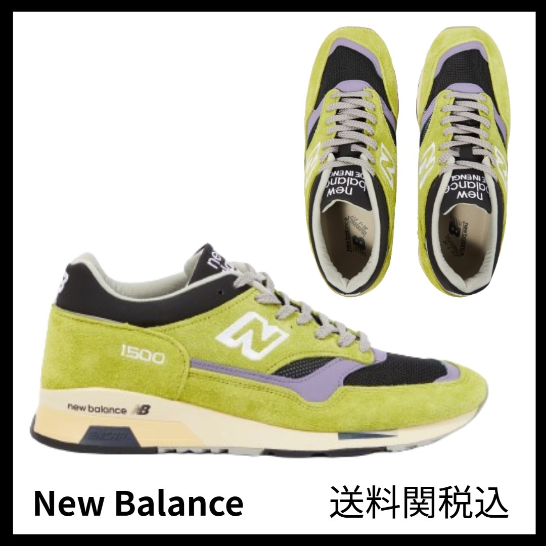 送料関税込み★New Balance★英国製 1500 レザー・スニーカー