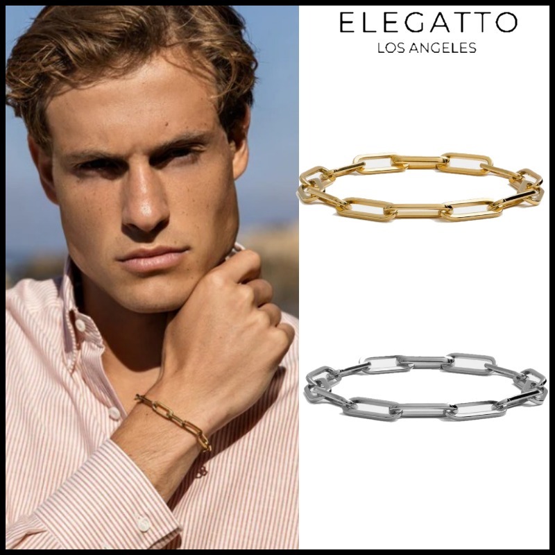 ☆関税/送料込み☆【ELEGATTO】ペーパークリップ ブレスレット
