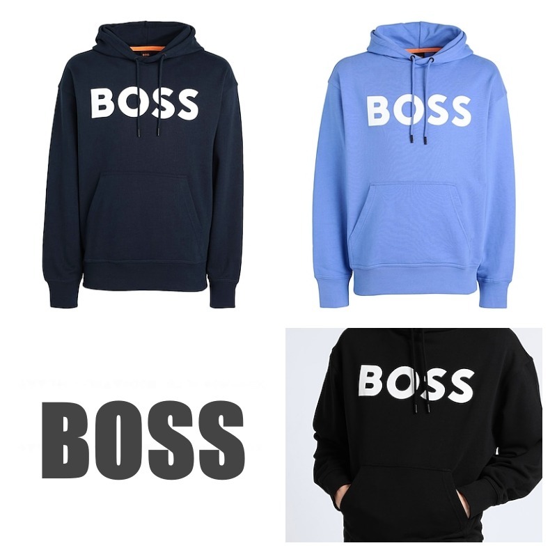 送関込☆HUGO BOSS 大谷翔平愛用ブランド ロゴスウェット３color
