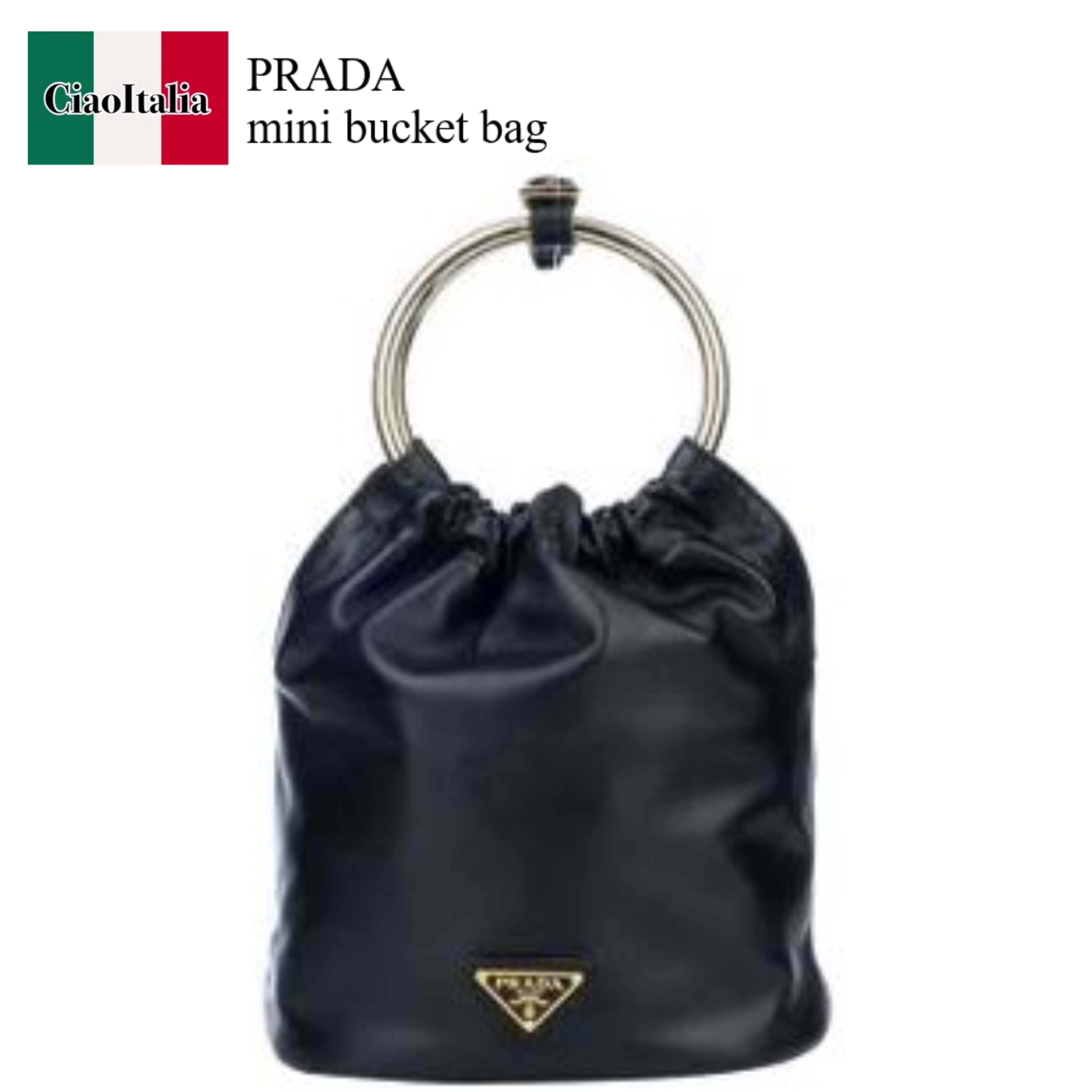 ショルダーバッグ・ポシェット Prada mini bucket bag