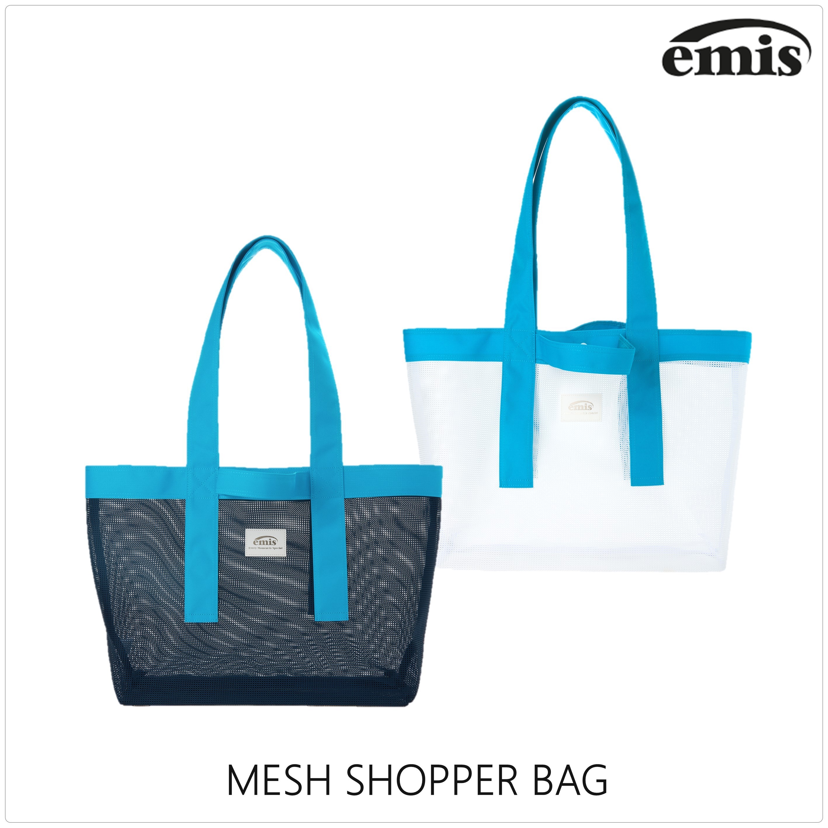 [EMIS] MESH SHOPPER バッグ★新作・24SS★韓国ファッション★