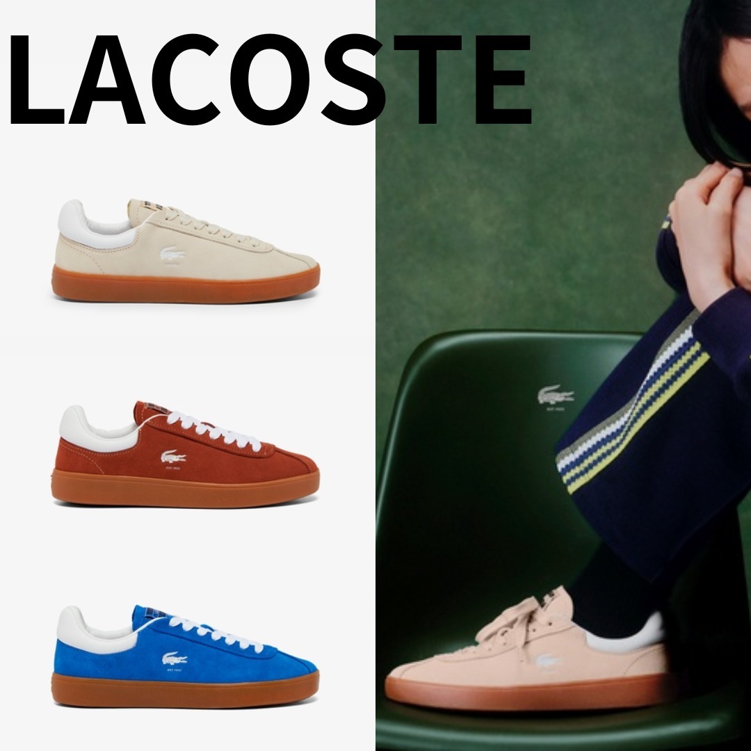 ■LACOSTE■ラコステ スエードコートシューズ WOMEN