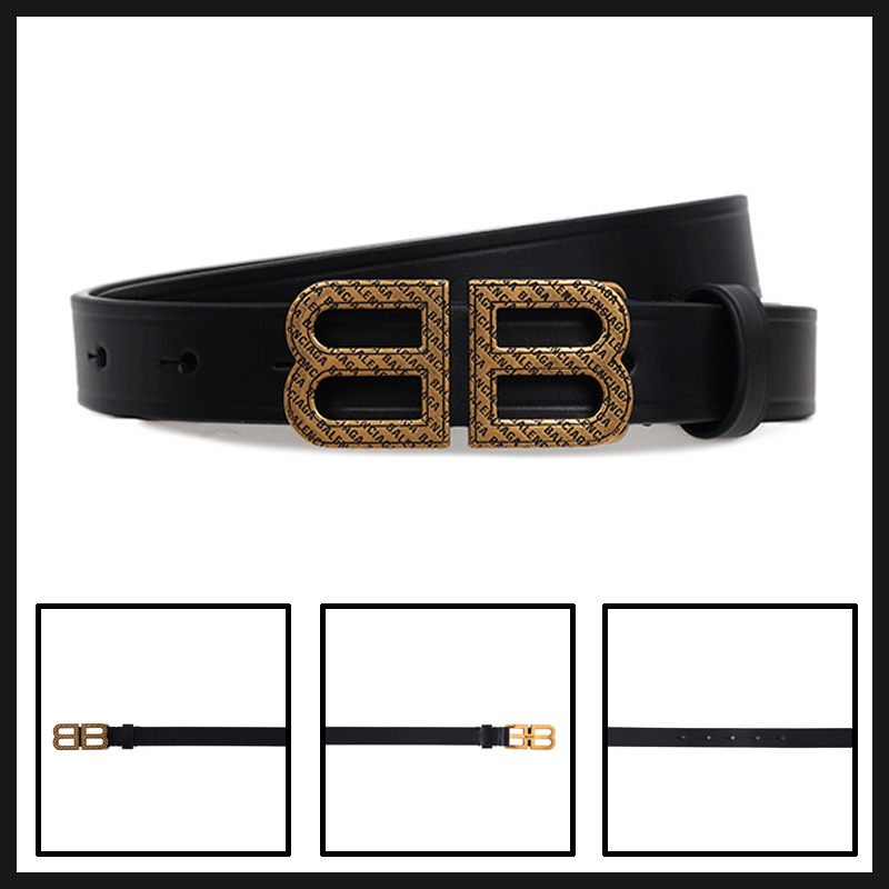 ★送料関税込★BALENCIAGA BB アワーグラス スリムベルト