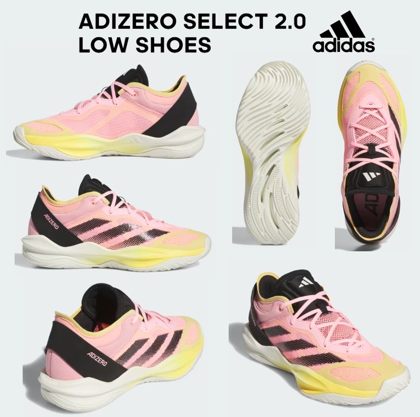 最新☆アディダスバスケシューズ☆ADIZERO SELECT 2.0 LOW SHOES