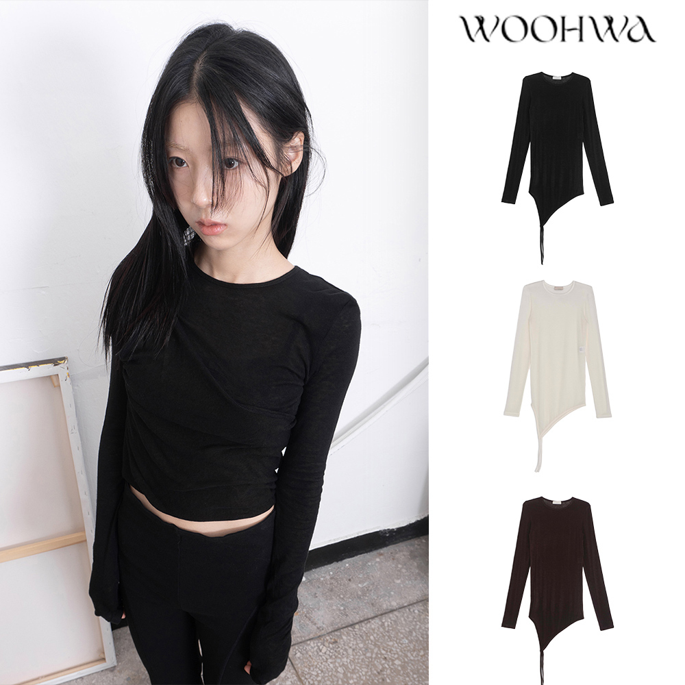 【WOOHWA】2WAY LUFF T