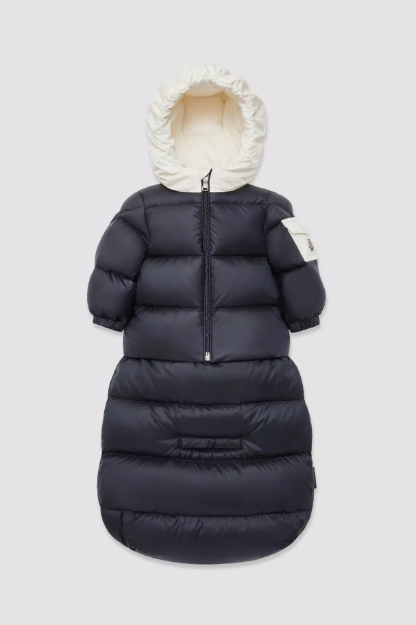 MONCLER 2024/25秋冬BABY 2WAYフード付きダウンおくるみ /3M~12M