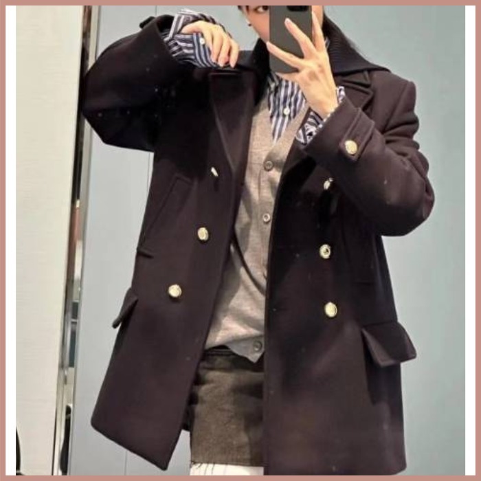 《クラシカルなデザイン》【miumiu】布製ジャケット