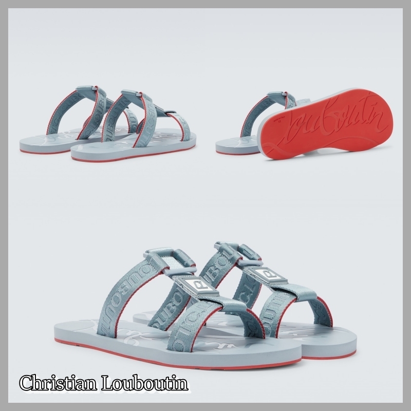 【CHRISTIAN LOUBOUTIN】Surf ジャカードサンダル