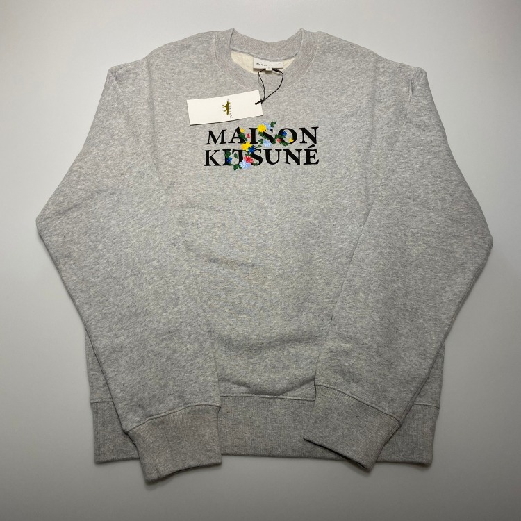 【MAISON KITSUNE】在庫あり ☆ロゴ スウェットシャツ☆