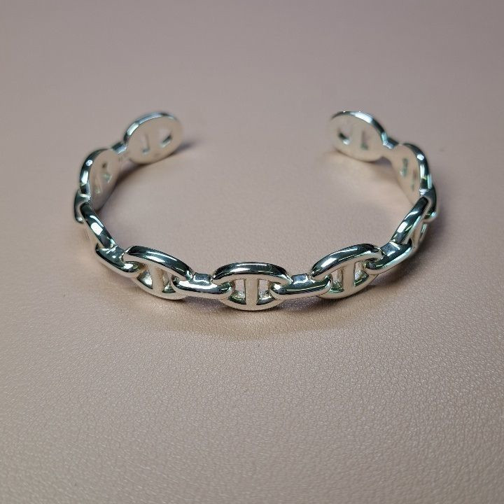 《上品バングル♪》HERMES Chaine d‘Andre Enchainee MM