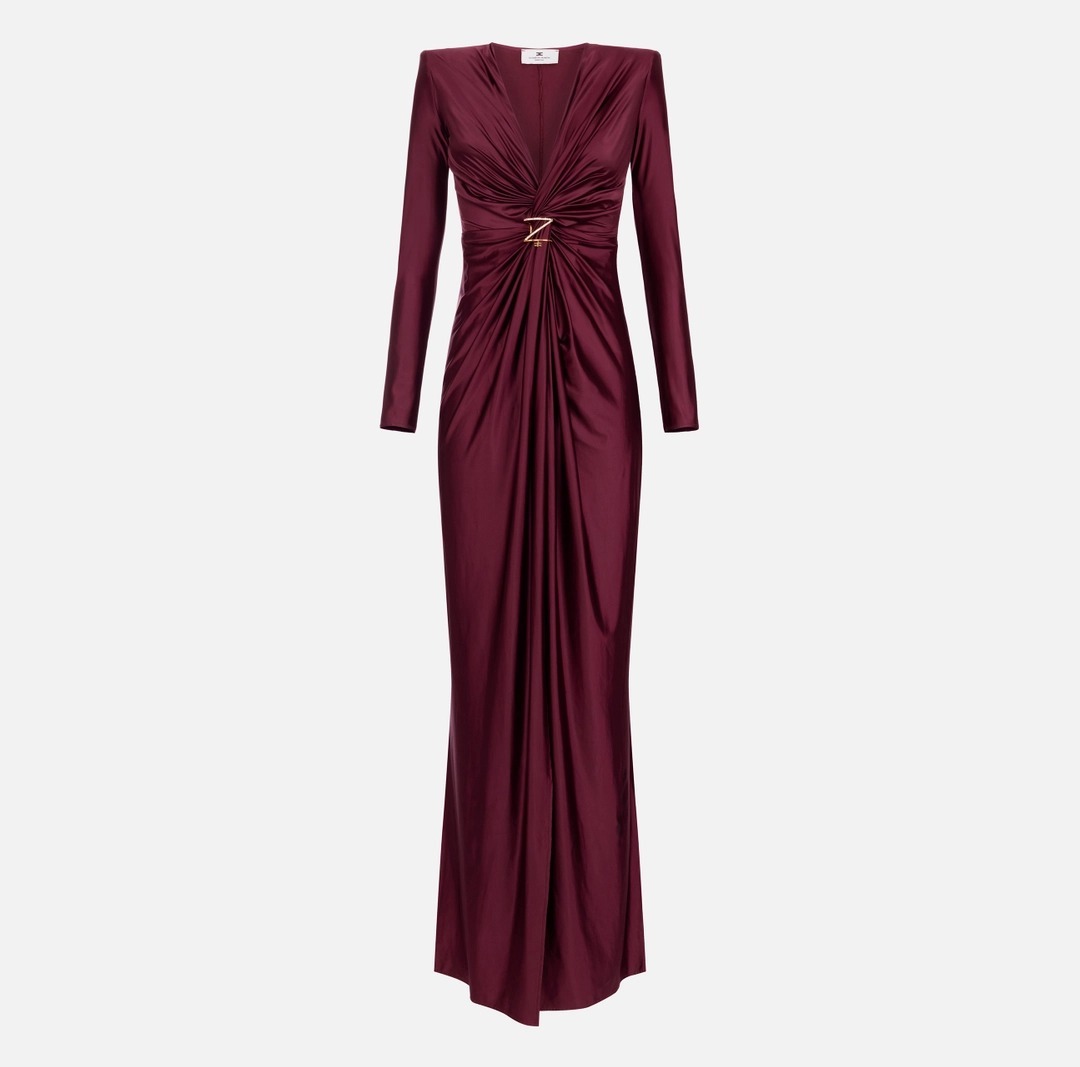 《送料無料》ELISABETTA FRANCHI dresslycrawknot&logoaccessory