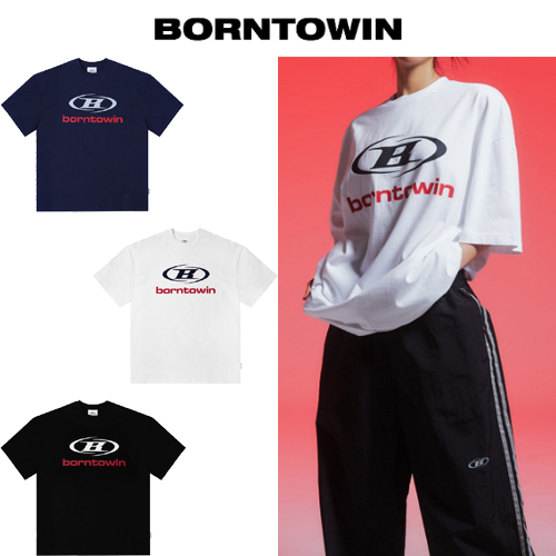★2024SS新作★BORN TO WIN★SYMBOL B LOGO TSHIRTS