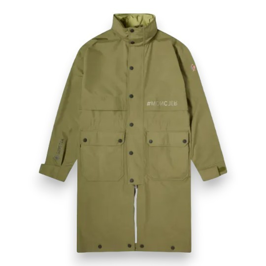関税送料込み【MONCLER】グルノーブル ロングパーカージャケット