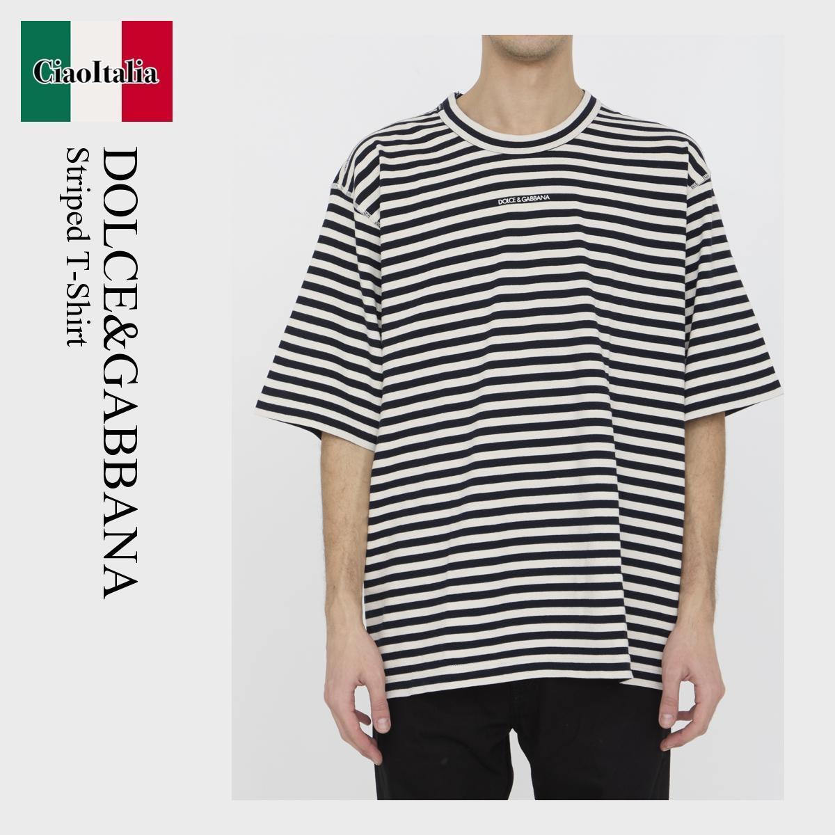 Tシャツ・カットソー Dolce&Gabbana Striped T-Shirt