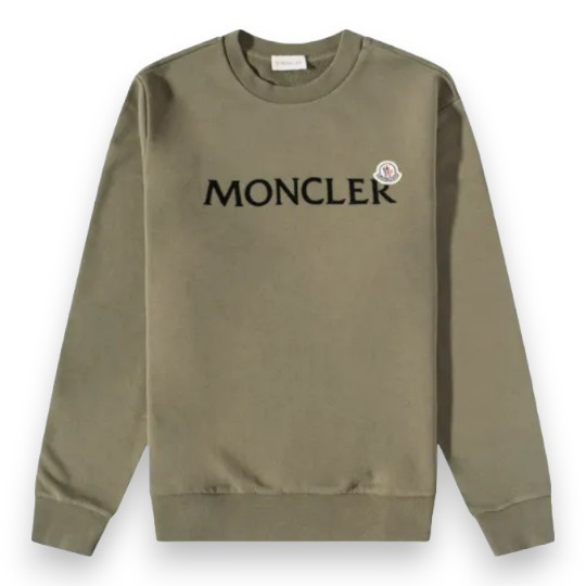 関税送料込【MONCLER】ロゴ トレードマーク スウェット
