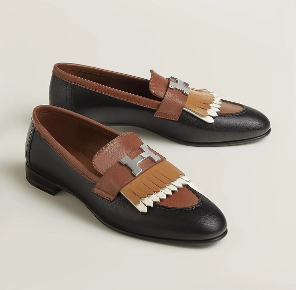 《レトロで可愛い♪》HERMES モカシンロイヤル ローファー