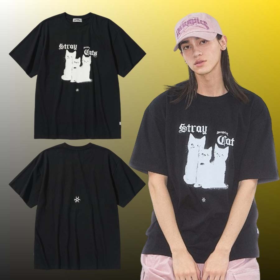 DAUSPICE(ディーオスピス)★STRAY CATS T-SHIRTS