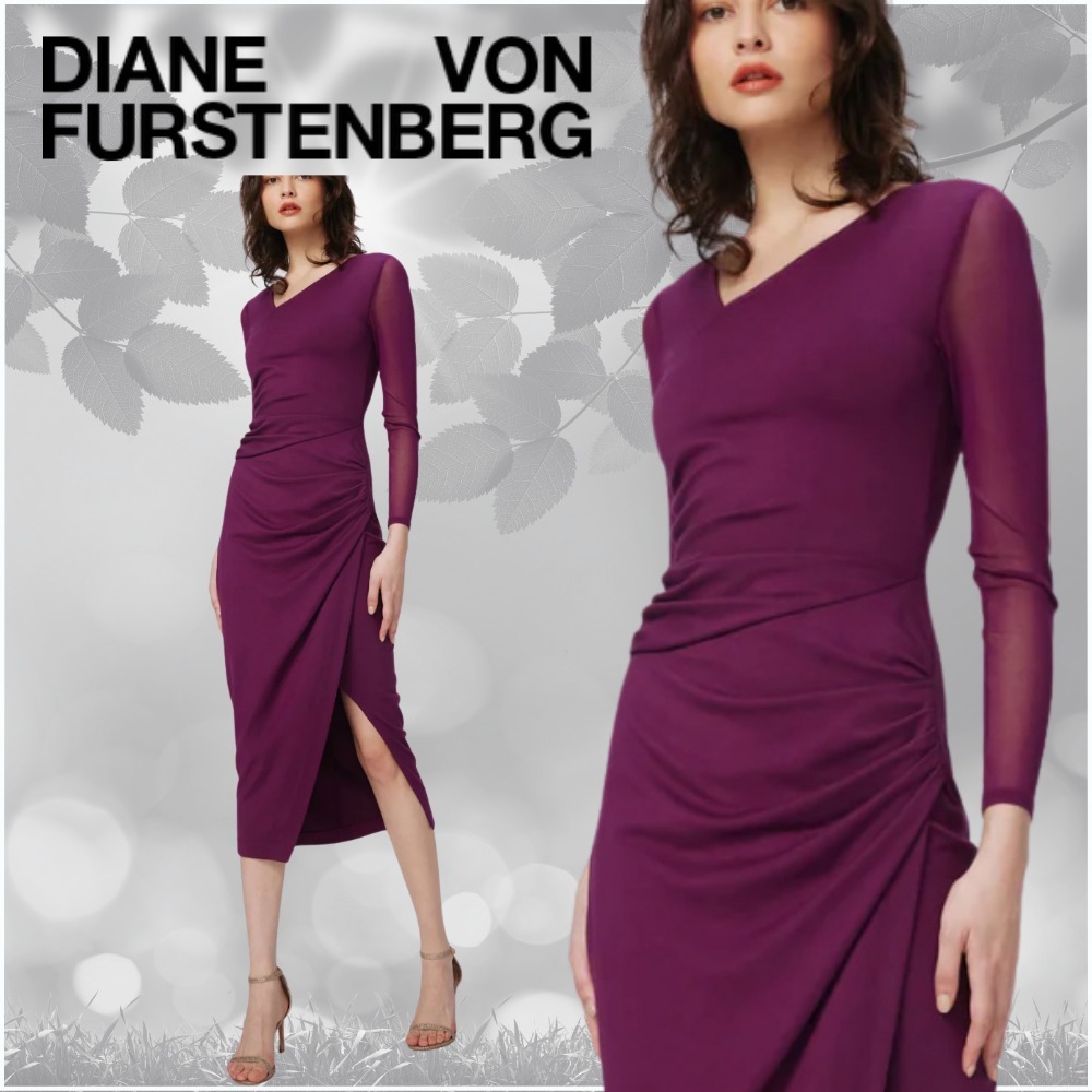 【DVF】オンもオフも 秋冬 1着あれば決まる♪ドリンダドレス