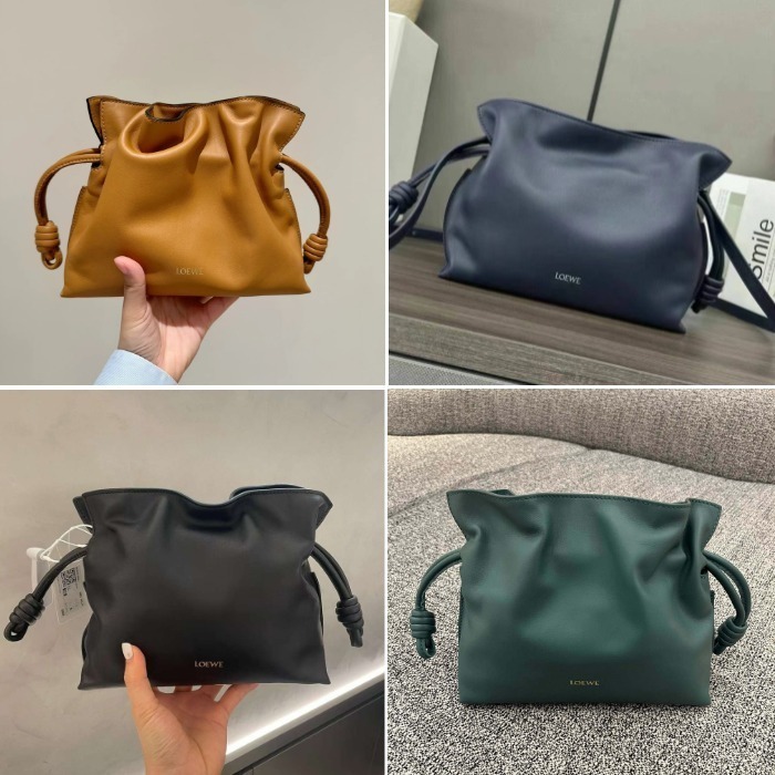★Loewe★フラメンコクラッチ ミニ（ナパカーフ）